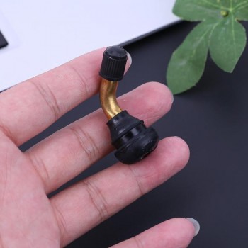 2pcs 90 Degree Car Vehicle Tyre Valve Extension Adaptor Tire Stem Extender Motorcycle Accessories
