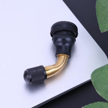 2pcs 90 Degree Car Vehicle Tyre Valve Extension Adaptor Tire Stem Extender Motorcycle Accessories