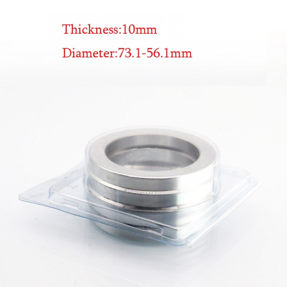 4pcs/set  Aluminum Hub Centric Rings Car Wheel Bore Center Collar 73.1-56.1mm For Subaru