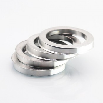 4pcs/set  Aluminum Hub Centric Rings Car Wheel Bore Center Collar 73.1-56.1mm For Subaru