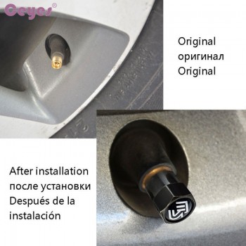 Ceyes Car Styling Auto Wheel Tire Valve Caps Case For Mazda MS 2 3 For Mazda 6 CX-5 CX5 Car Emblems Accessories Car-Styling 4pcs