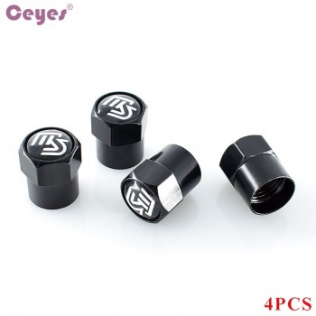 Ceyes Car Styling Auto Wheel Tire Valve Caps Case For Mazda MS 2 3 For Mazda 6 CX-5 CX5 Car Emblems Accessories Car-Styling 4pcs