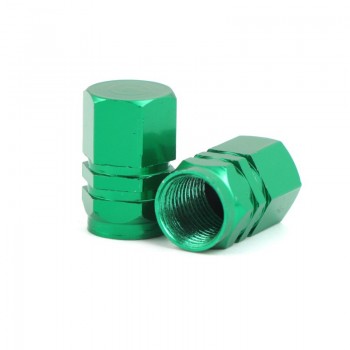 2Pcs Universal Aluminum Cycling Tyre Air Valve Caps Bicycle motorcycle Tire Valve Cap Car Wheel Cover Styling Round 10 Colors