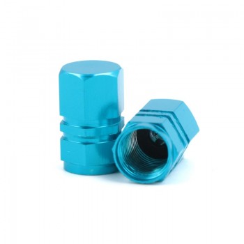 2Pcs Universal Aluminum Cycling Tyre Air Valve Caps Bicycle motorcycle Tire Valve Cap Car Wheel Cover Styling Round 10 Colors