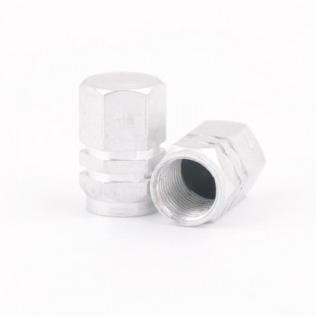 2Pcs Universal Aluminum Cycling Tyre Air Valve Caps Bicycle motorcycle Tire Valve Cap Car Wheel Cover Styling Round 10 Colors