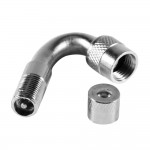Motorcycle Car Tire Stem Extender Tyre Valve Extension Adaptor Valve Inflatable Extension Tube for Auto Motor 45/90/135 Degree