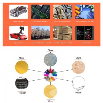 1pc Waterproof Lacquer Oil Pen Car Wheel Tire Pen Mark DIY Black Card Album Oily Metal Pen Permanent Paint Marker Pen 12 Colors