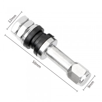 4Pcs/set TR48E Bolt-in Car-styling Car Tubeless Wheel Car Accessories Flush Mount Tire Valve Stems Dust Caps