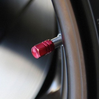 4pcs Car Wheel Tire Valve Air Caps Stem Covers Bicycle Tire Valve Cap Car Wheel Styling Round Auto Airtight Stems Dust Cover