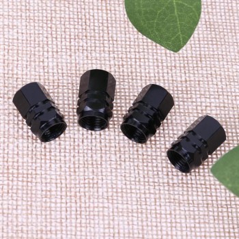 4pcs Car Wheel Tire Valve Air Caps Stem Covers Bicycle Tire Valve Cap Car Wheel Styling Round Auto Airtight Stems Dust Cover