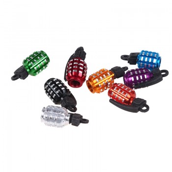 4Pcs/Lot Grenades Bomb Car Wheel Tire Valves Tyre Stem Air Caps Airtight Cover for KTM BMW ATV Motorcycle Bike Car Styling