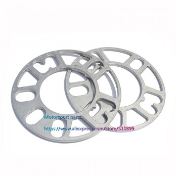 Free Shipping (2pcs/lot) 4x100 4x108 4x114.3 5x100 5x105 5x108 5x112 5x114.3 5x120 Aluminum ET Adjusting Shims Car Wheel Spacers