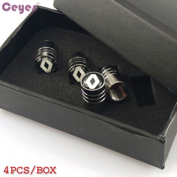Car-Styling Wheel Tire Valves Tyre Stem Air Auto Caps Case For Renault Laguna 2 Duster Logan Clio 4 Captur Sandero Car Styling