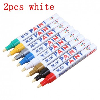 Colorful Paint car Tyres Marker Pens Permanent Waterproof Auto Doodle Graffiti Oily Pen Car Accessories 12 Colors