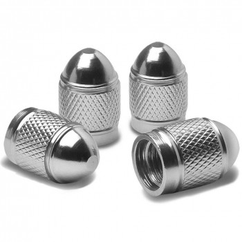 4Pcs Universal Aluminum Alloy Auto Car Tyre Air Valve Caps Bicycle Tire Valve Cap Tire Dustproof Cover Accessires CSL2017