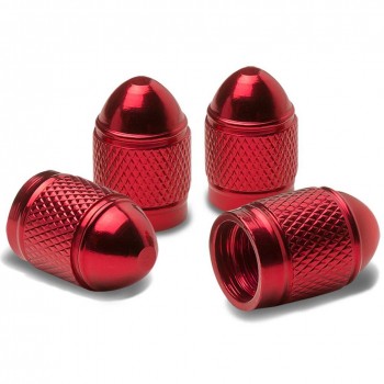 4Pcs Universal Aluminum Alloy Auto Car Tyre Air Valve Caps Bicycle Tire Valve Cap Tire Dustproof Cover Accessires CSL2017