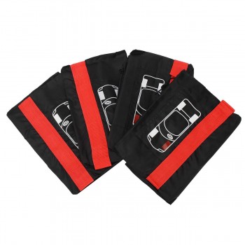 4pcs Car Spare Tire Wheel Protection Cover Storage Bag Vehicle Automobile Tire Accessories Protector for Summer Winter