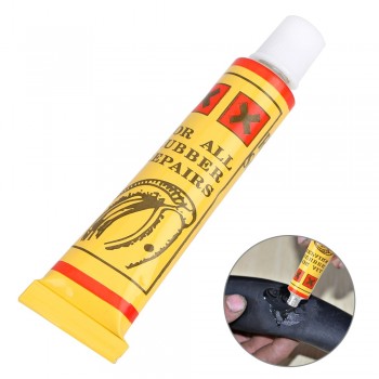 Cement Rubber Cold Patch Solution Bike Tire Repair Glue Bicycle Inner Tube Puncture Repair 8ml Bicycle Repair Tool