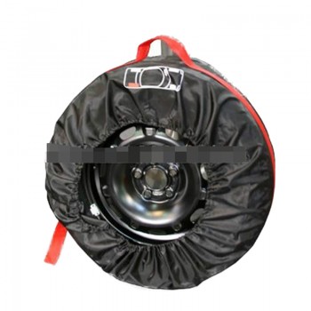 CHIZIYO 4Pcs/set Spare Tire Cover Case Polyester Automobile Tire Accessories Summer Winter Protector Tire Storage Bag