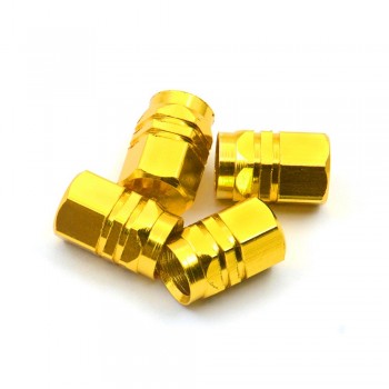 2018Theftproof Aluminum Car Wheel Tires Valves Tyre Stem Air Caps Airtight Cove 4pcs/set Dustproof Cover Car Styling Accessories
