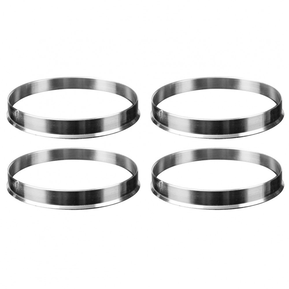 AUTO 4 x Universal Aluminum Hub Centric Ring Wheel Spacer Set 74.1mm O/D 72.6mm I/D