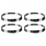 AUTO 4 x Universal Aluminum Hub Centric Ring Wheel Spacer Set 74.1mm O/D 72.6mm I/D