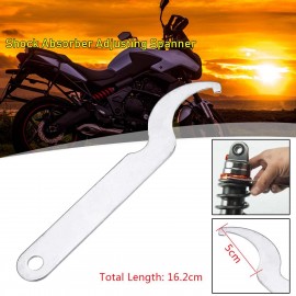 Universal Motorcycle ATV Dirt Bike Shock Absorber Shocker Suspension C Spanner Adjusting Tool Wrench 16.2cm / 6.37