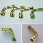 90 Degree Angle Valve Adaptor Tyre Tube Extension Adapter For Motorcycle Car US VE36 Metal Gas Nozzle Super practical