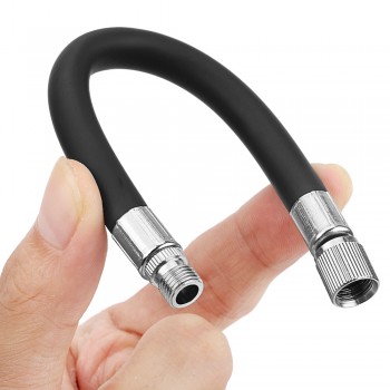 Tyre Valve Extension  Flexible Tube Auto Bike Motorbike Tyre Accessories Twin Wheel Truck Valve Adapter Rubber