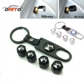 New Car Wheel Tire Valves Tyre Stem Air Caps Airtight Cover for Citroen DS logo C2 C3 C4 C5 c6 c4L C8 DS3 Jumper Berlingo Nemo