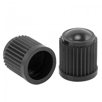 100PCS Plastic Black Car Wheel Tire Valve Stem Cap Dust Cover for Auto Bike Motorcycle Truck Air Nozzle Cap Accessories