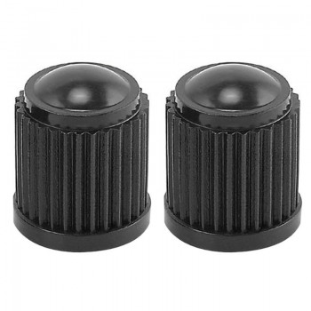 100PCS Plastic Black Car Wheel Tire Valve Stem Cap Dust Cover for Auto Bike Motorcycle Truck Air Nozzle Cap Accessories