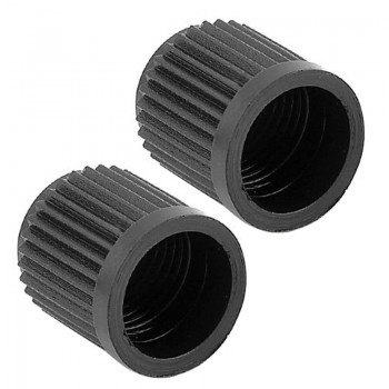 100PCS Plastic Black Car Wheel Tire Valve Stem Cap Dust Cover for Auto Bike Motorcycle Truck Air Nozzle Cap Accessories