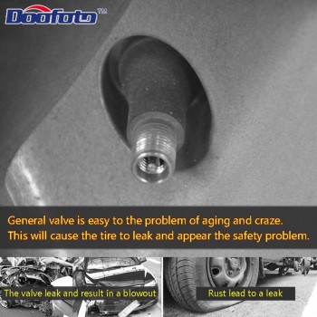Doofoto Auto Badge Decor Wheel Tire Valves Caps Case For Geely Emgrand Atlas Boyue BGE GT EV8 EC7 EC8 GC6 Panda Car Accessories