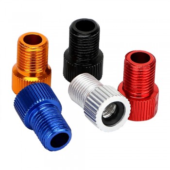 5 Piece/Set Presta to Schrader  Convert Connector Adapter Valve Car-styling Car Auto Bicycle Bike  High Quality Tube Cap pump
