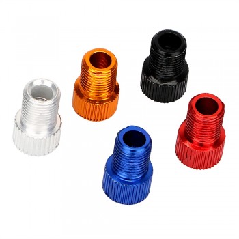 5 Piece/Set Presta to Schrader  Convert Connector Adapter Valve Car-styling Car Auto Bicycle Bike  High Quality Tube Cap pump