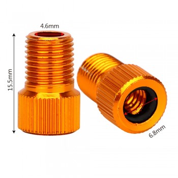 5 Piece/Set Presta to Schrader  Convert Connector Adapter Valve Car-styling Car Auto Bicycle Bike  High Quality Tube Cap pump