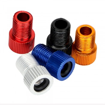 5 Piece/Set Presta to Schrader  Convert Connector Adapter Valve Car-styling Car Auto Bicycle Bike  High Quality Tube Cap pump
