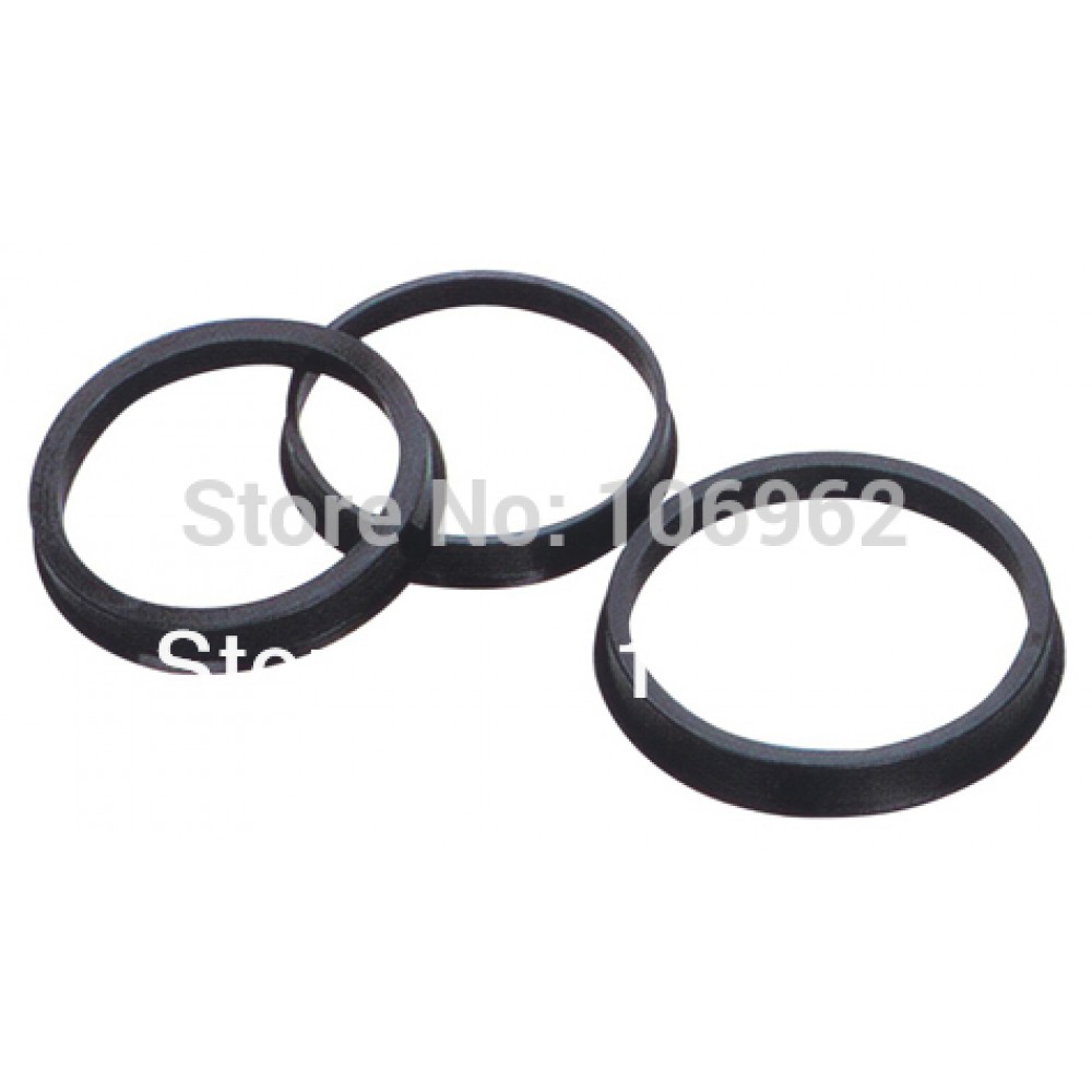 67.1-60.1mm 20pcs Black Plastic Wheel Hub Centric Ring Custom Size Available Wheel Rim Parts Accessories Wholesale Free Shipping