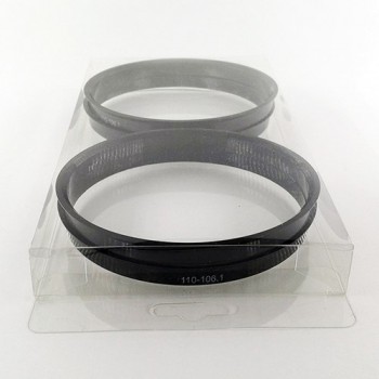 67.1-60.1mm 20pcs Black Plastic Wheel Hub Centric Ring Custom Size Available Wheel Rim Parts Accessories Wholesale Free Shipping