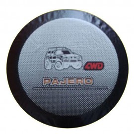 14 15 16 Inch Heavy-Duty PVC Leather Spare Tire Cover Bag Case Pouch Protector For Mitsubishi Pajero