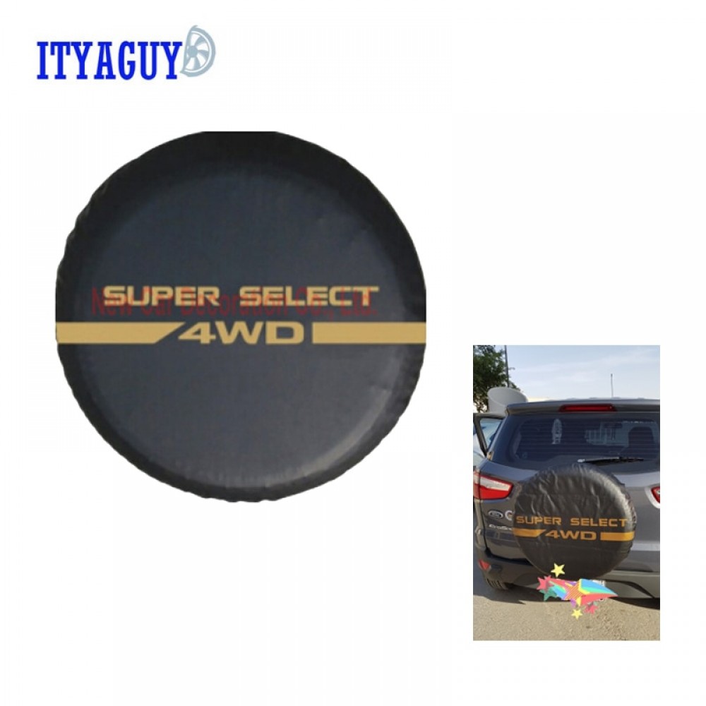 14 15 16 Inch Heavy-Duty PVC Leather Universal Spare Wheel Tire Cover Case Protector fit For Suzuki Mitsubishi