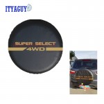 14 15 16 Inch Heavy-Duty PVC Leather Universal Spare Wheel Tire Cover Case Protector fit For Suzuki Mitsubishi