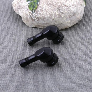 2pcs High Quality 90 Degree CNC Aluminum Motorcycle 11.3mm Rim Tire Tyre Valve Stems Tire Accessories