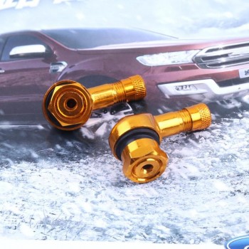 2pcs High Quality 90 Degree CNC Aluminum Motorcycle 11.3mm Rim Tire Tyre Valve Stems Tire Accessories