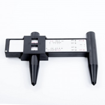 4 5 6 8 Lug PCD Gauge Ruler Rim Car Wheel Bolt Pattern Measuring Gauge Tool