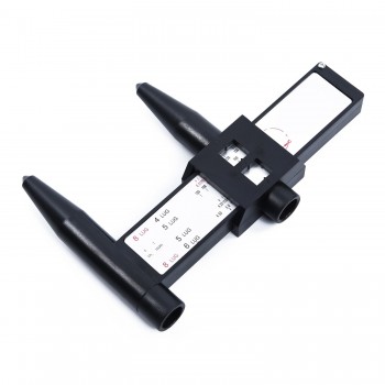 4 5 6 8 Lug PCD Gauge Ruler Rim Car Wheel Bolt Pattern Measuring Gauge Tool