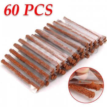 60xTire Repair Kit DIY Flat Car Truck Motorcycle Plug Patch Stem Core Tool amp;F