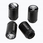 4 Pcs/Set Car Tire Valve Caps Dust Cover Moto Bicycle Wheel Tyre Air Valve Caps For BMW AUDI VW Aluminum Alloy Skull Type