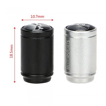 4 Pcs/Set Car Tire Valve Caps Dust Cover Moto Bicycle Wheel Tyre Air Valve Caps For BMW AUDI VW Aluminum Alloy Skull Type